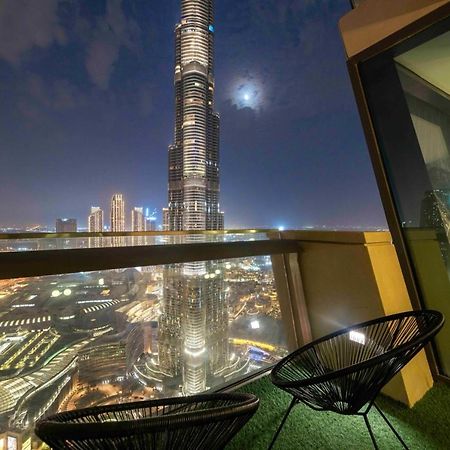 First Class 3Br With Full Burj Khalifa And Fountain View 두바이 외부 사진
