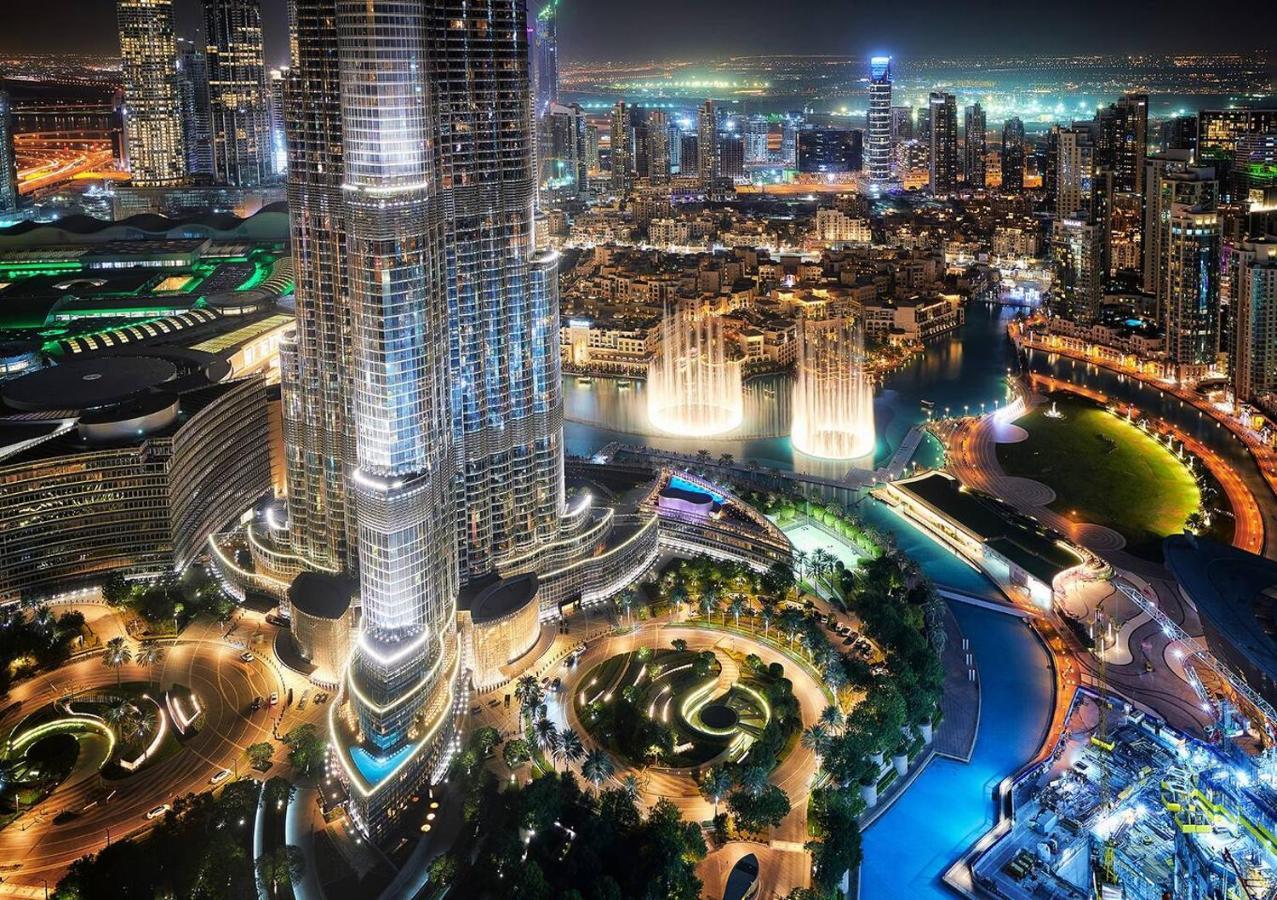 First Class 3Br With Full Burj Khalifa And Fountain View 두바이 외부 사진