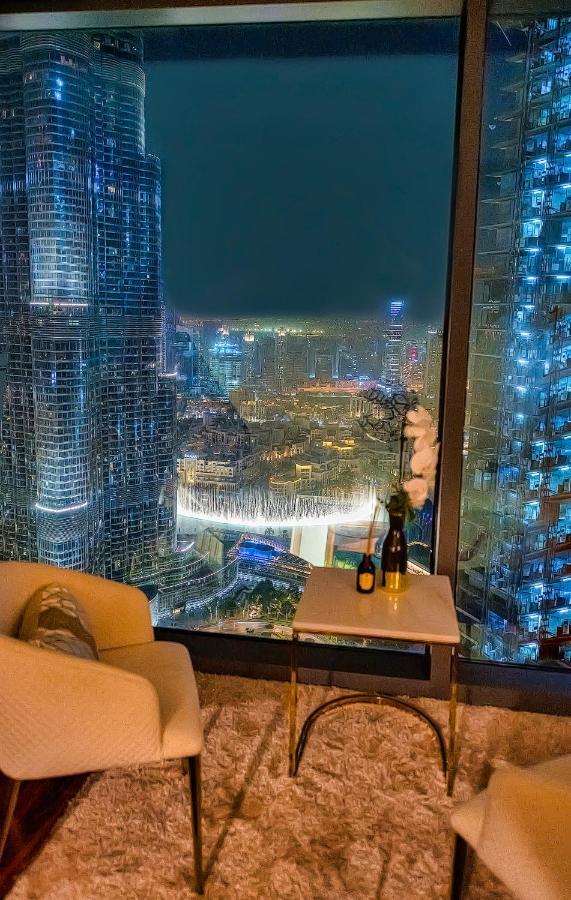 First Class 3Br With Full Burj Khalifa And Fountain View 두바이 외부 사진
