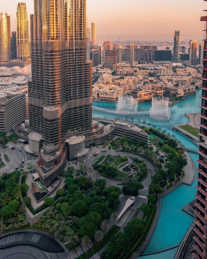 First Class 3Br With Full Burj Khalifa And Fountain View 두바이 외부 사진