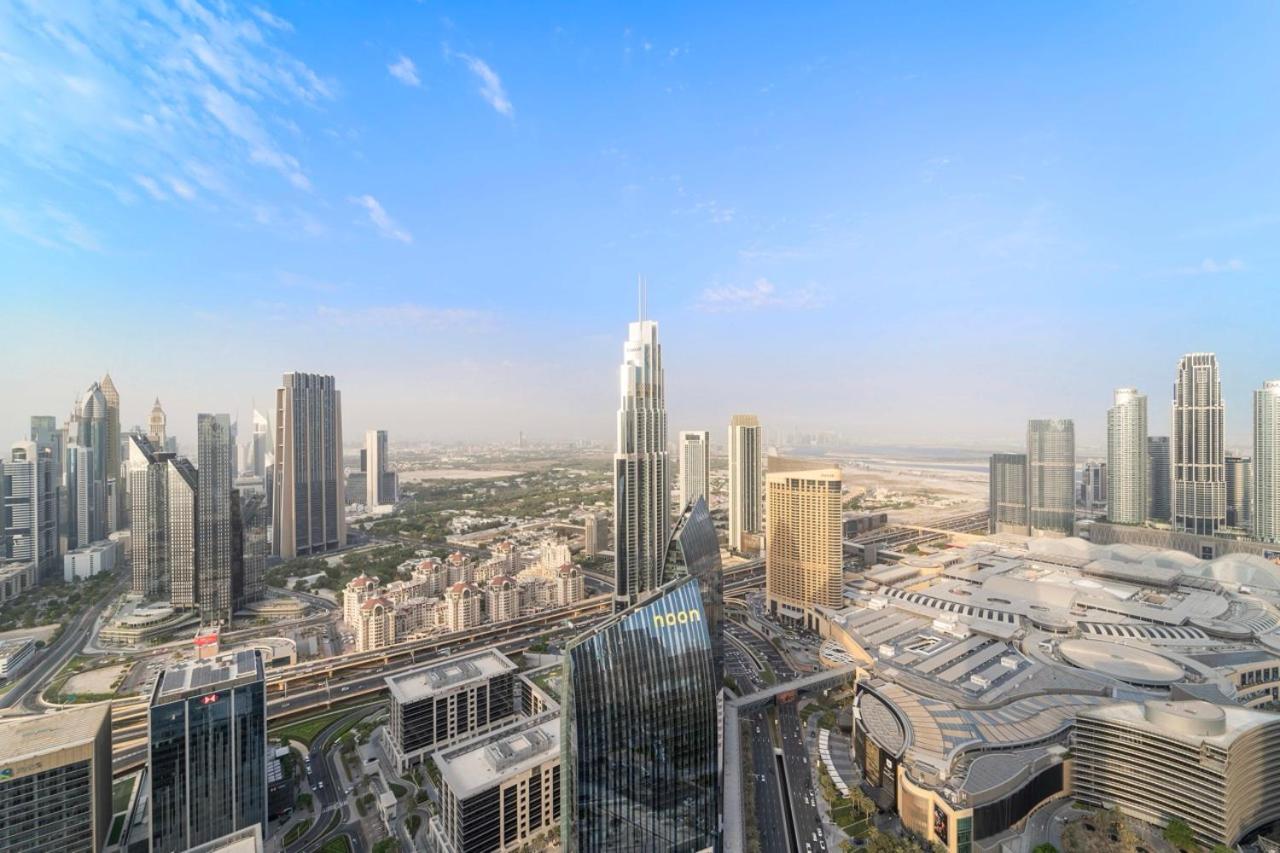 First Class 3Br With Full Burj Khalifa And Fountain View 두바이 외부 사진