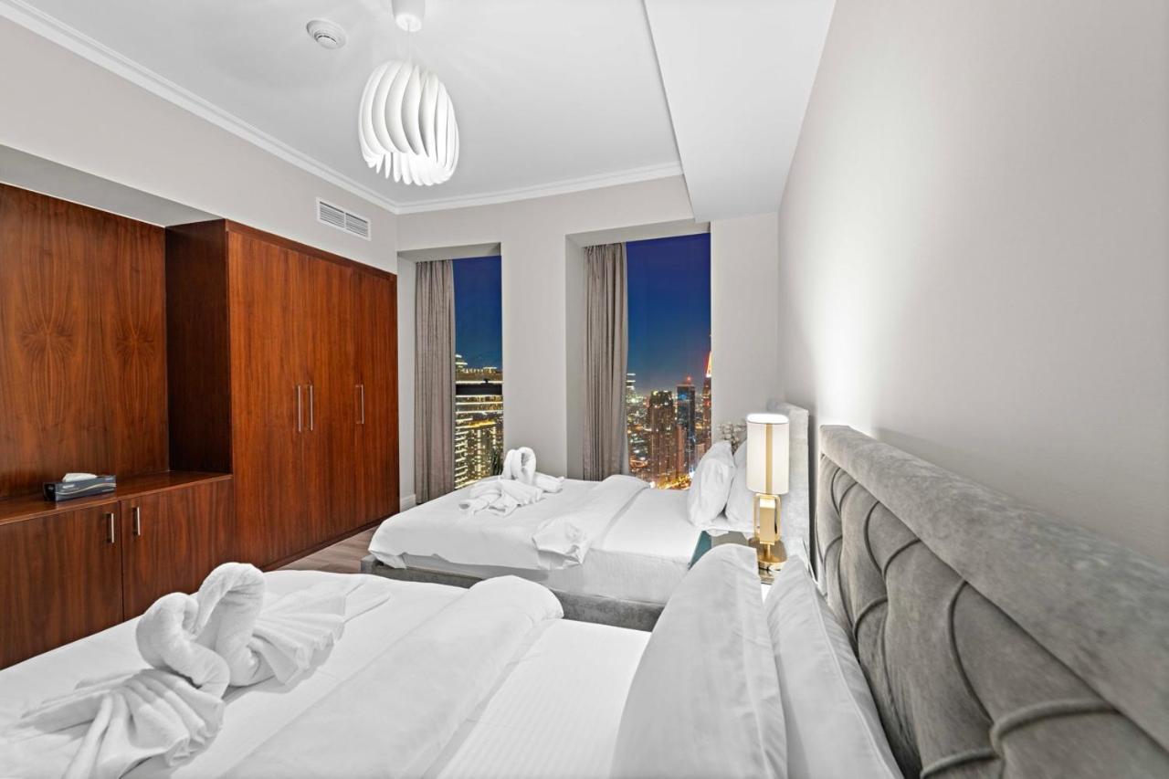 First Class 3Br With Full Burj Khalifa And Fountain View 두바이 외부 사진