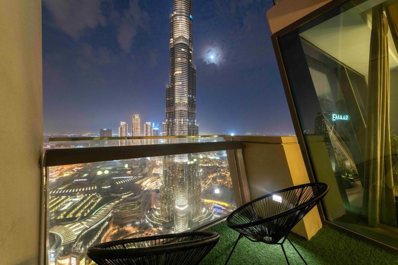 First Class 3Br With Full Burj Khalifa And Fountain View 두바이 외부 사진