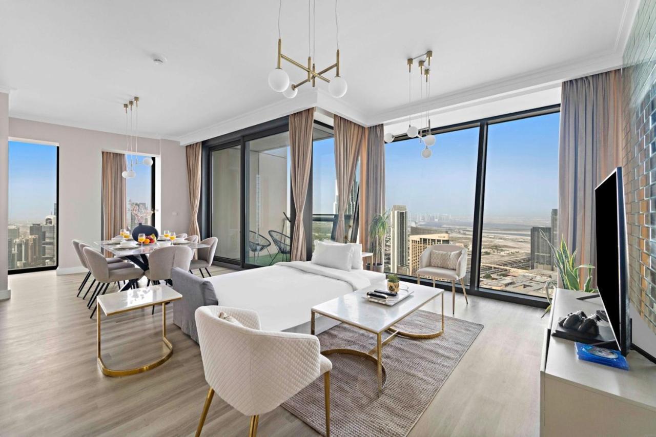 First Class 3Br With Full Burj Khalifa And Fountain View 두바이 외부 사진