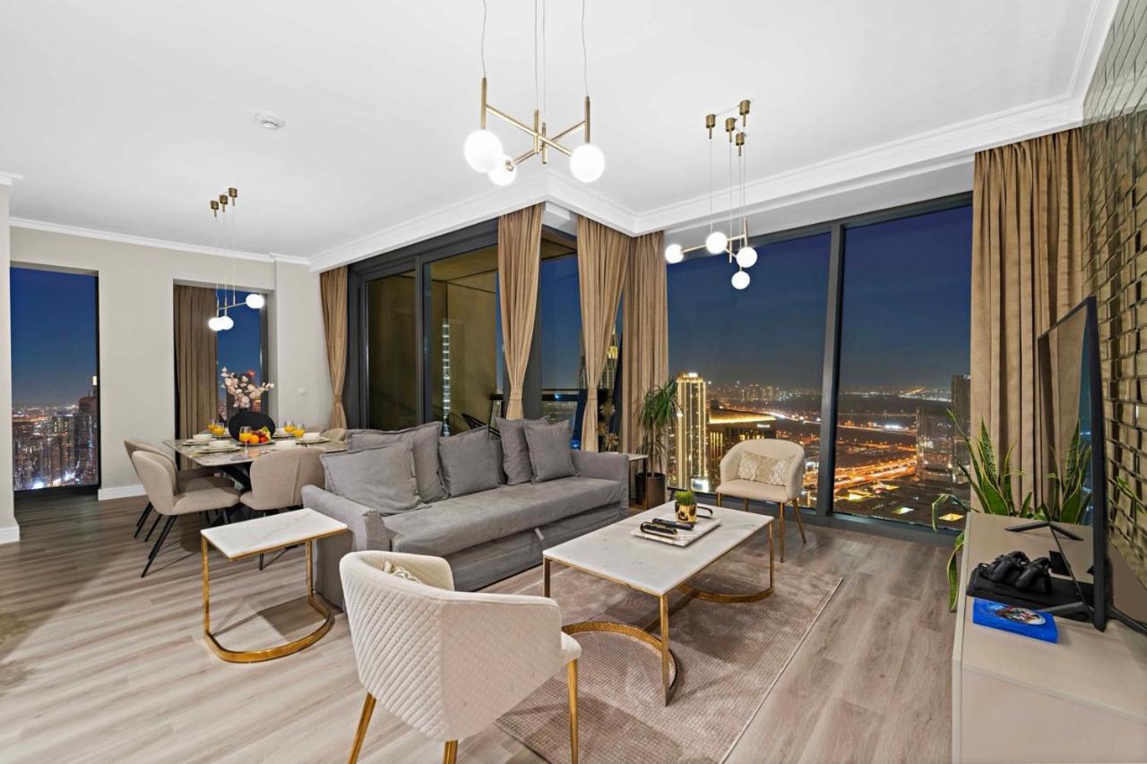 First Class 3Br With Full Burj Khalifa And Fountain View 두바이 외부 사진